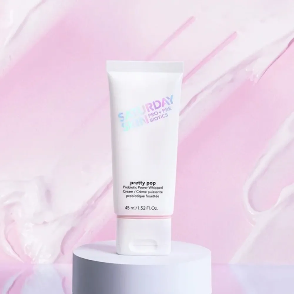Saturday Skin pretty pop PROBIOTIC POWER WHIPPED CREAM 45ml/1.52 Fl. Oz. NIB